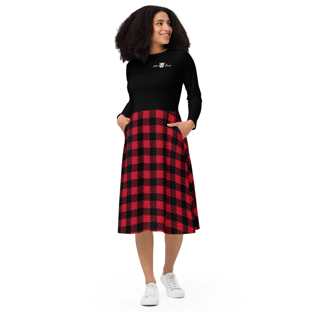 Wohlfühlkleid mit Taschen – Femininer Schnitt & maximaler Komfort