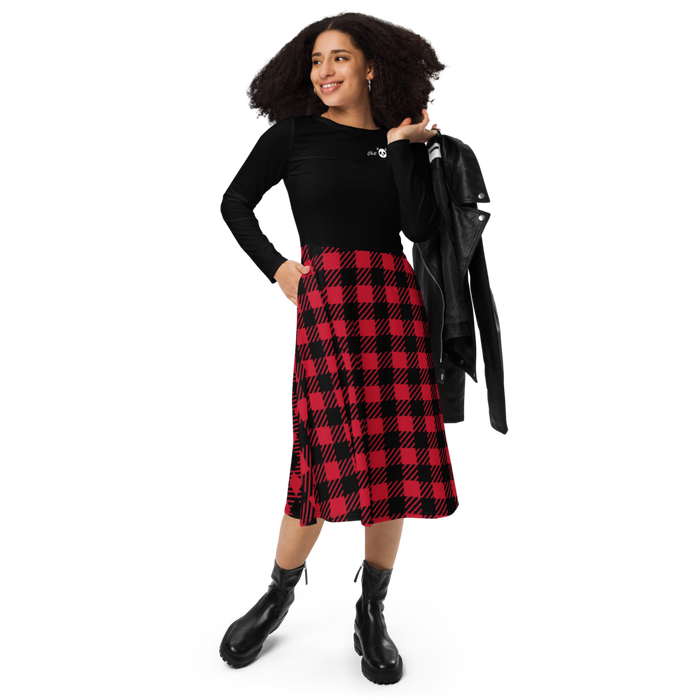 Wohlfühlkleid mit Taschen – Femininer Schnitt & maximaler Komfort
