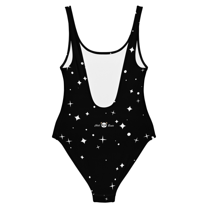 ChillPandaBeats Einteiler Badeanzug – Stylisch, Elastisch & Chlorresistent