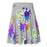 CHILLPANDABEATS – "Klecks Edition" Skater Skirt Grau
