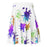 CHILLPANDABEATS – "Klecks Edition" Skater Skirt Weiss