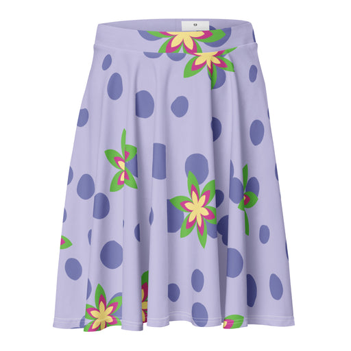 CHILLPANDABEATS – "Flower Bubbles" Skater Skirt Lavendel
