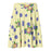 CHILLPANDABEATS – "Flower Bubbles" Skater Skirt Sanftes Gelb