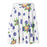 CHILLPANDABEATS – "Flower Bubbles" Skater Skirt Weiss