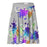CHILLPANDABEATS – "Klecks Edition" Skater Skirt Grau