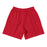 CHILLPANDABEATS – "Classic Logo" Athletic Long Shorts Rot