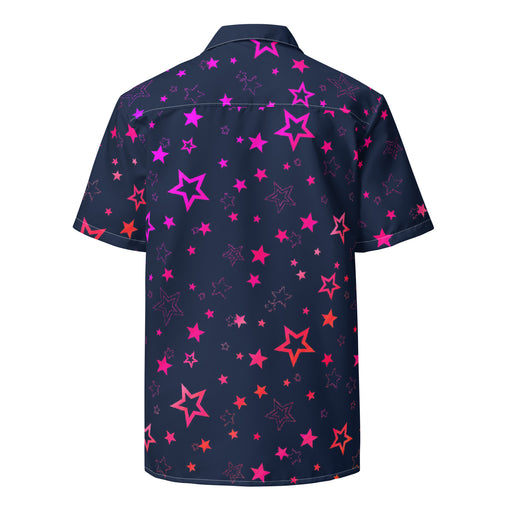 CHILLPANDABEATS – 'Purple Night Stars' Navy Unisex Hemd