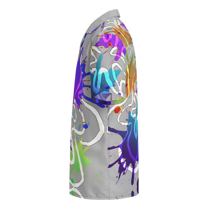 CHILLPANDABEATS – 'Klecks Edition'Grau Unisex Hemd