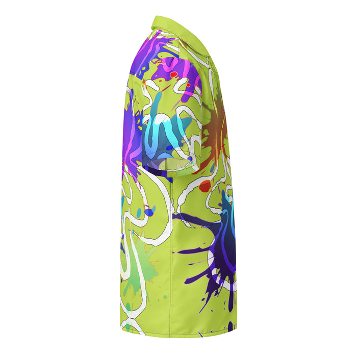 CHILLPANDABEATS – 'Klecks Edition' Neon Grün Unisex Hemd