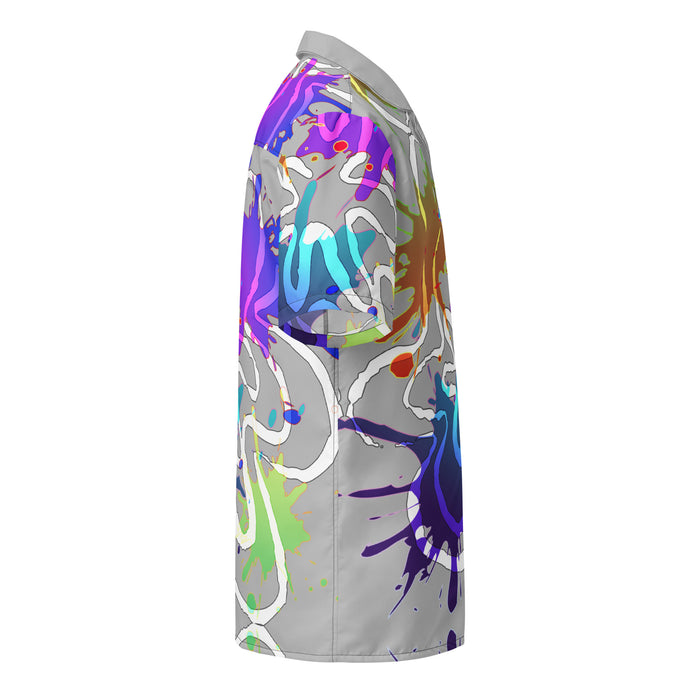 CHILLPANDABEATS – 'Klecks Edition'Grau Unisex Hemd