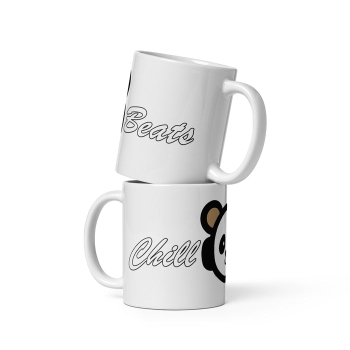 CHILLPANDABEATS - "ChillPandaBeats Logo Big" Premium Keramiktasse